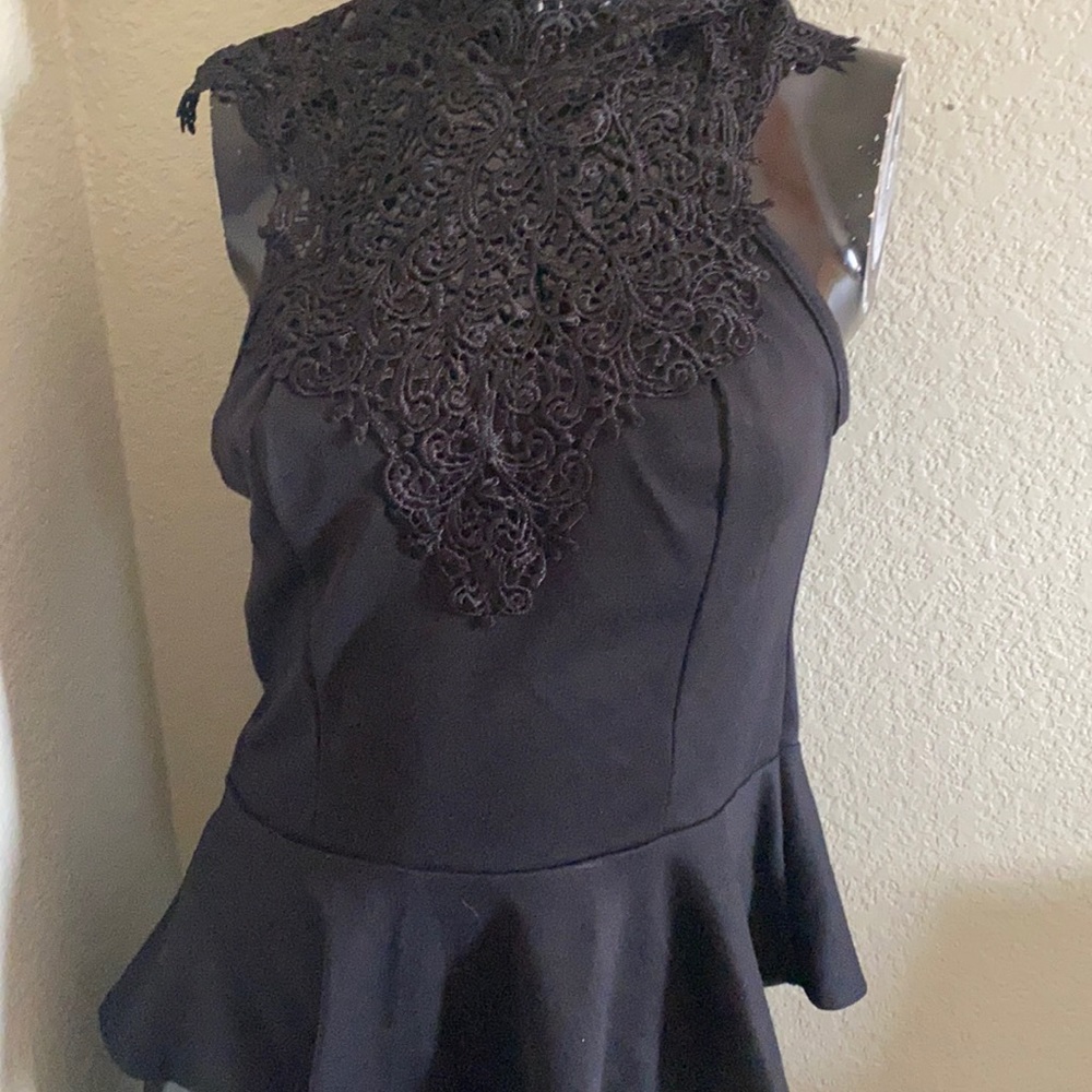 Charlotte Russe peplum top